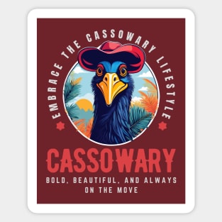 Cassowary Sticker